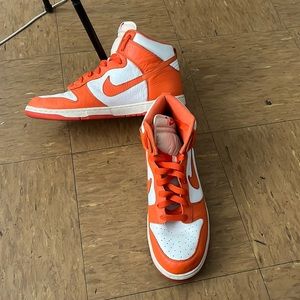 Nike Dunk High Retro Syracuse Sneaker.